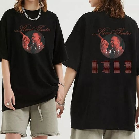 Discover Romeo Santos 2023 Tour Formula Vol3 Shirt, Romeo Santos Fan Shirt