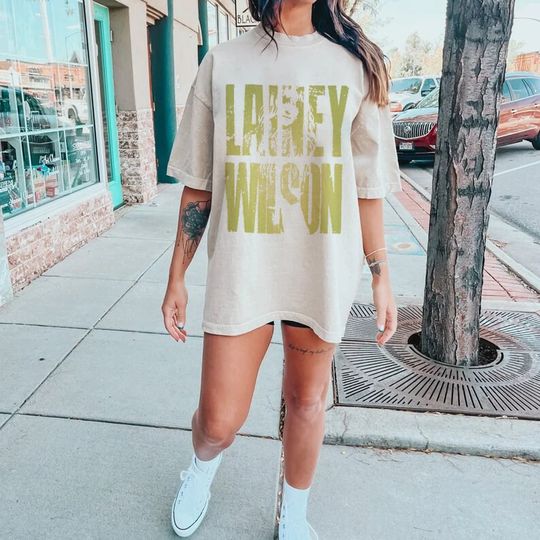 Discover Country Music Lainey Wilson Shirt, Merch Vintage Lainey Wilson Tour 2023 Silhouette Tee Vintage 90s Gift For Fan