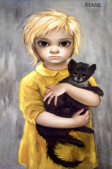 Discover Keanes the stray Canvas