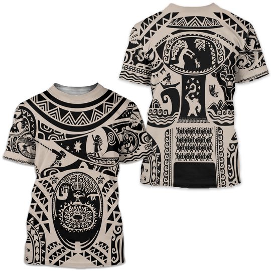Discover The Legendary Polynesian Demigod Costume 3D T Shirt