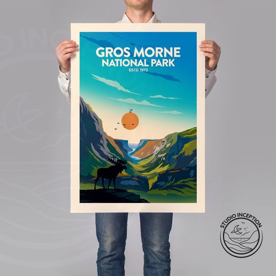 Discover Canada National Park Poster - Gros Morne Poster