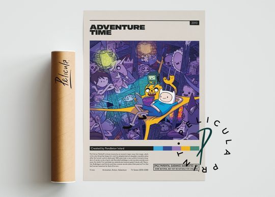 Discover Adventure Time Poster, Tv Series Poster