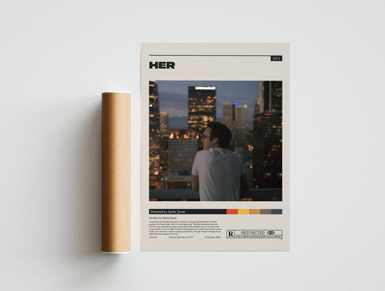 Discover Her Spike Jonze Movie Poster