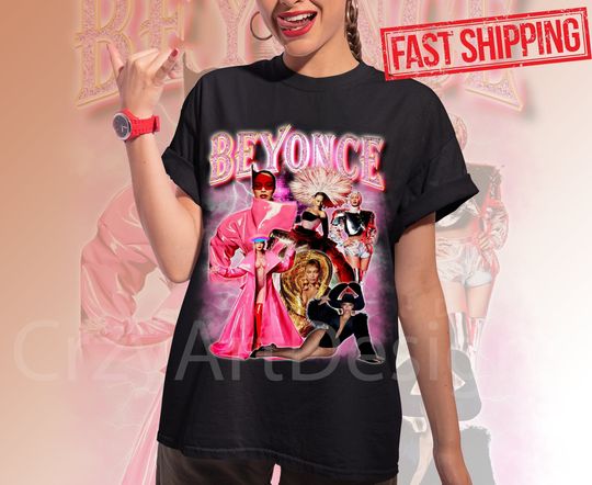 Discover Renaissance Beyonce 90s Vintage TShirt, Beyonc Fan Tshirt