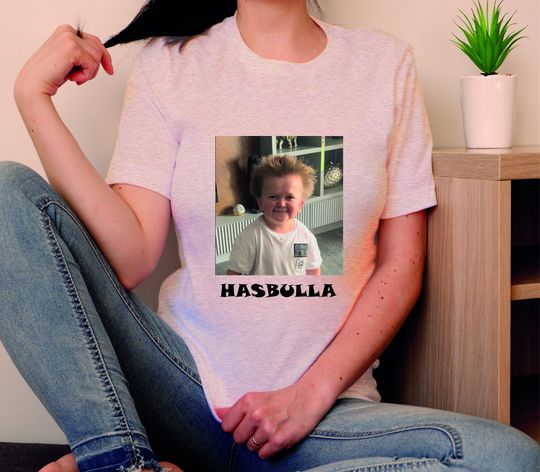Discover Hasbulla Magomedov Shirt, King Hasbulla Shirt, Mini Khabib Meme T-Shirt, Funny Internet Icon Outfit
