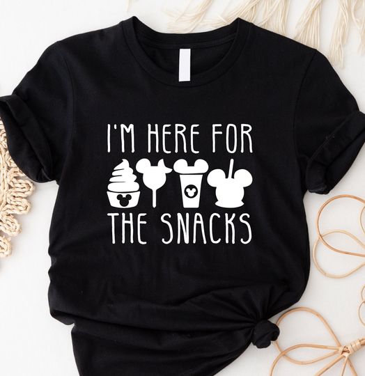 Discover I'm Here for the Snacks Shirt, Vacation T-Shirt, Family Trip Gift,  Family Trip Shirt