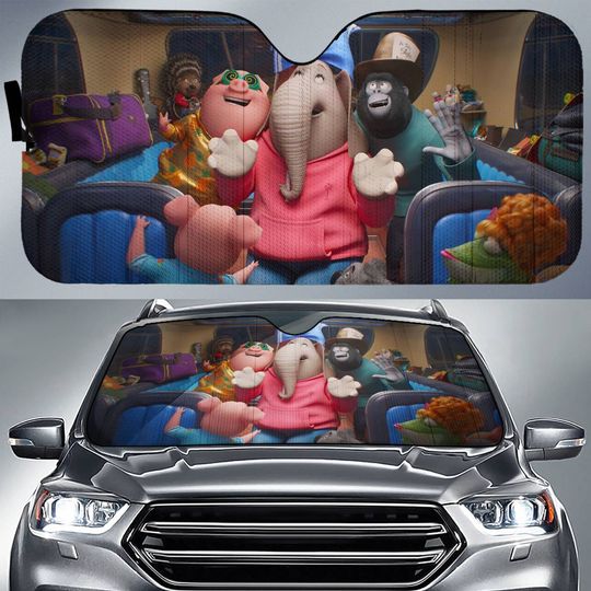 Discover Cartoon Movie Car Shade for Humor and Comfort
