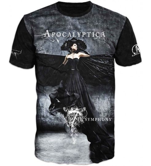 Discover Apocalyptica 3D T-shirt,  Apocalyptica 3D T-shirt