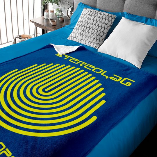 Discover Stereolab Dots and Loops Baby Blankets - Stereolab Baby Blankets