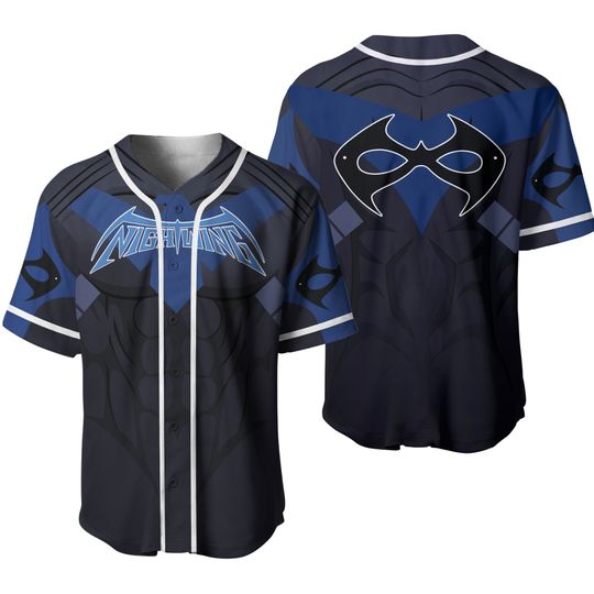 Discover Nightwing DC Comics baseball jersey shirt - Jersey baseball
