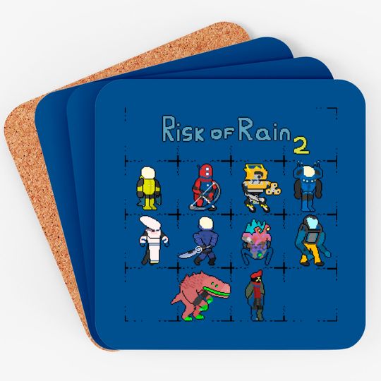 Discover Risk Of Rain 2, Ror 2, Ror, Rain, Risk, Gamefunnyfunny Coasters