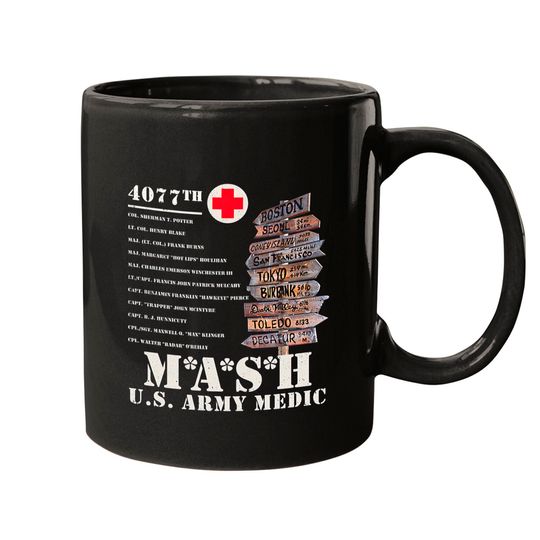 Discover MASH 4077th Signpost - Mash 4077th - Mugs