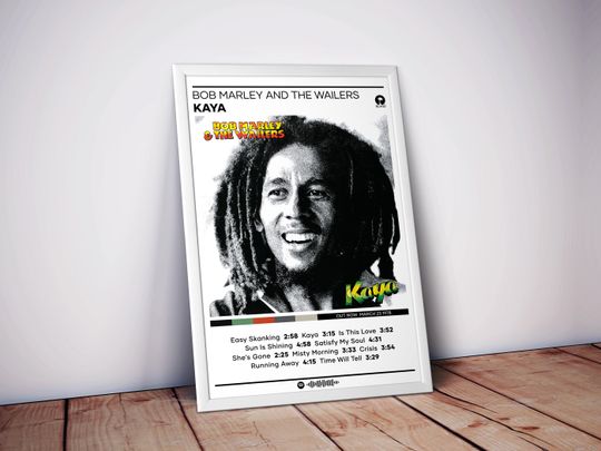 Discover Bob Marley & The Wailers Poster | Kaya Poster