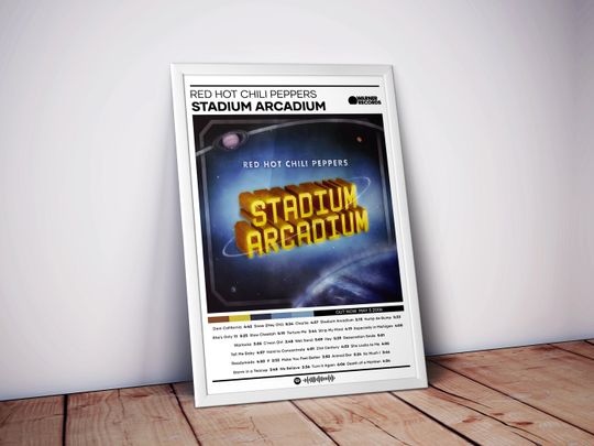 Discover Red Hot Chili Peppers Poster | Stadium Arcadium Poster