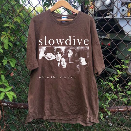Discover Slowdive Vintage T-Shirt for Band Fans