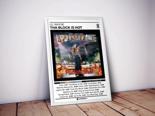 Discover Lil Wayne Poster | Tha Block Is Hot Poster