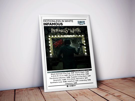 Discover Motionless in White Poster | Infamous Poster