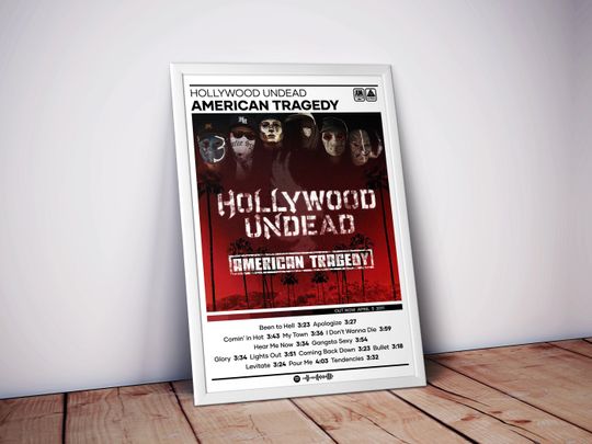 Discover Hollywood Undead Poster | American Tragedy Poster