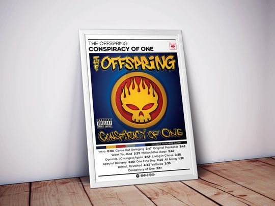 Discover The Offspring Poster | Conspiracy of One Poster