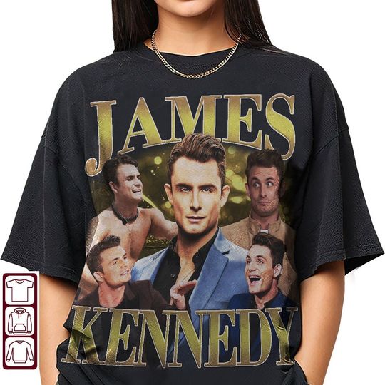 Discover James Kennedy Vintage T-Shirt for Fans