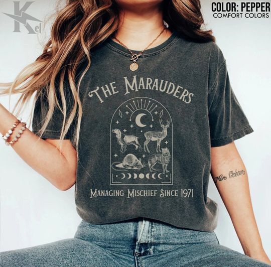 Discover Marauders Shirt The Marauders Harry Fandom Magical Mischief
