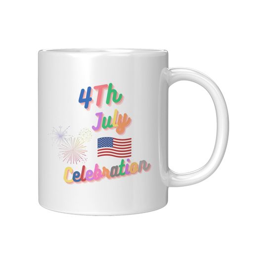 Discover 4th july Celebration Mug, USA Celebration Mug, July 4th mug
