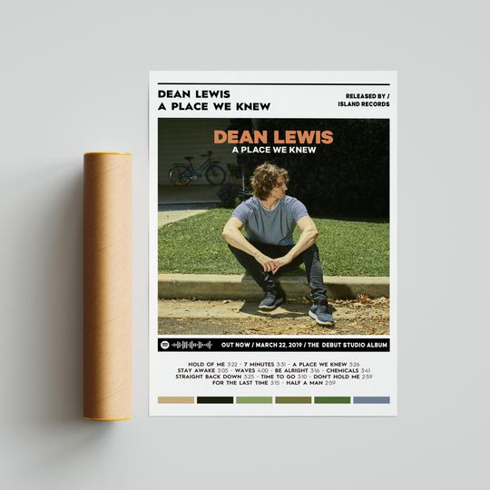 Discover Dean Lewis - A Place We Knew Album Poster