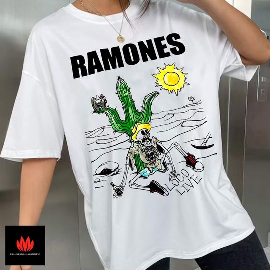 Discover Ramones Loco Live Tour Unisex Shirt, Ramones Shirt