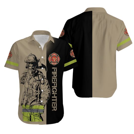 Discover Firefighter Hawaiian Shirt