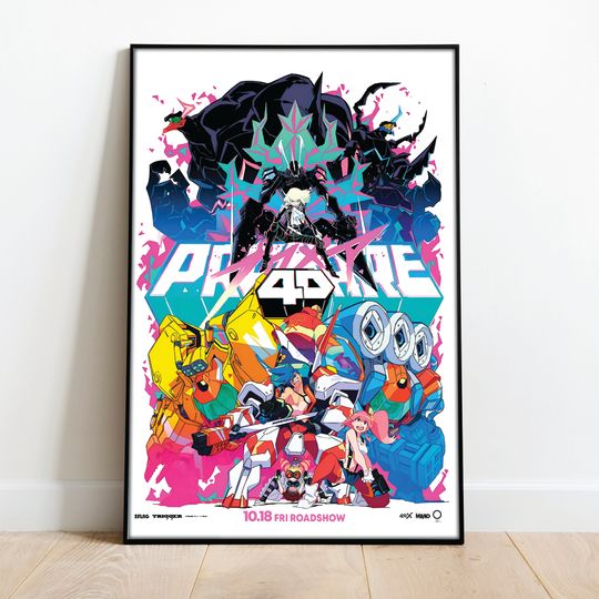 Discover Promare 4D Premium Matte Vertical Poster