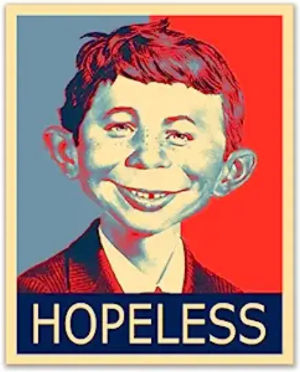 Discover What, me worry? - Alfred Neuman v1 Canvas