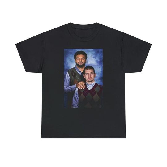 Discover Nikola Jokic Jamal Murray Funny Shirt, Nikola Jokic Graphic Tee