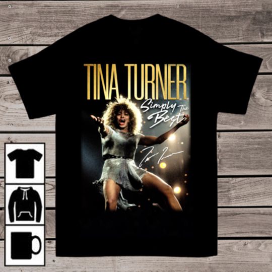 Discover Collection Tina Turner Singer T Shirt
