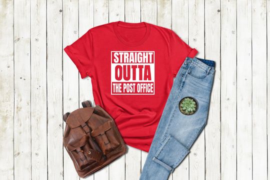 Discover Funny Post Office Worker Shirt - Straight Outta the Post Office Tee