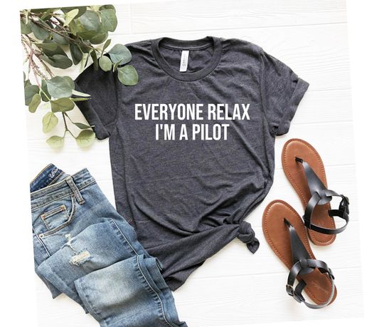 Discover Aviation Gift Pilot Shirt - Funny Pilot Tee for Girlfriend/Wife
