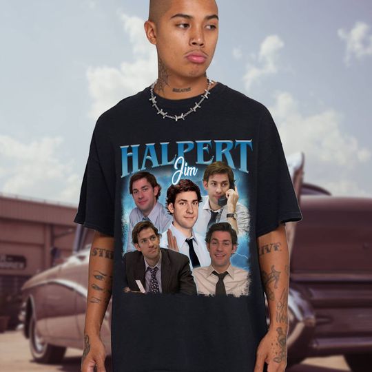 Discover Vintage Jim Halpert Homage Shirt - The Office Collection