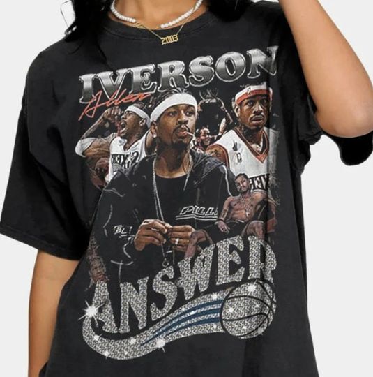 Discover Allen Iverson Vintage TShirt