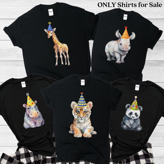 Discover Safari Animals Party Animal Shirt