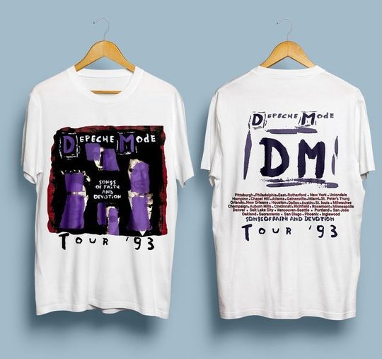 Discover Depeche Mode Music Tour 2023 T-Shirt