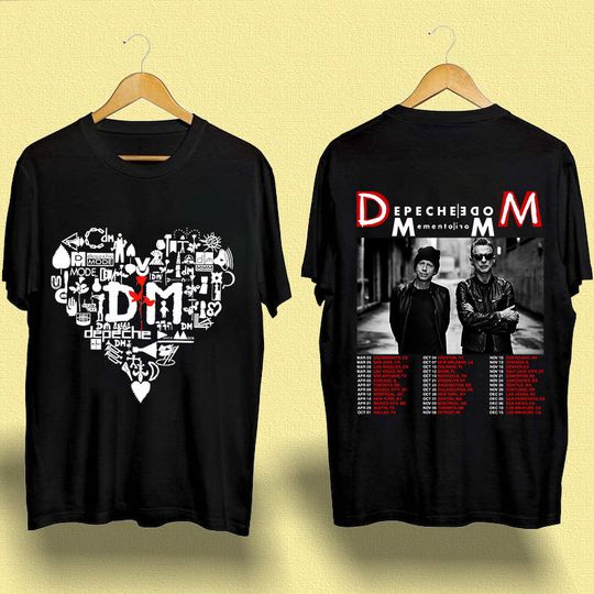 Discover Depeche Mode Tour 2023 Official T-Shirt