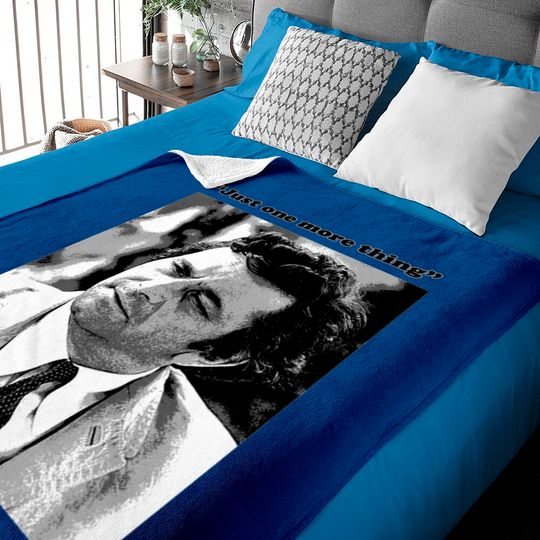 Discover Columbo - "Just one more thing"funny Baby Blankets