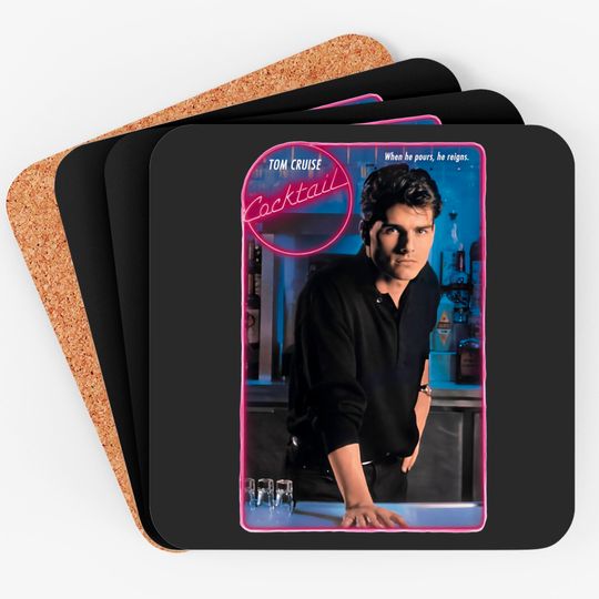 Discover Tom Cruise- Cocktail Coasters