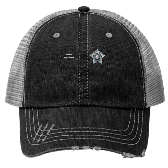 Discover Chicago Pd Sergeant Hank Voight Intelligence Badge Vestt Trucker Hats
