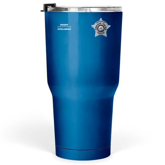 Discover Chicago Pd Sergeant Hank Voight Intelligence Badge Vestt Tumblers 30 oz