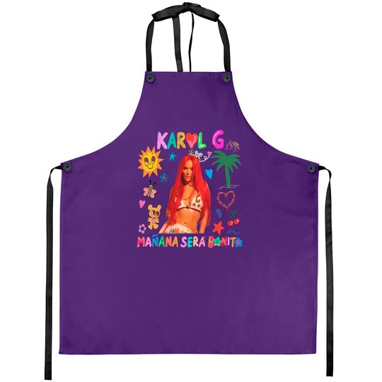 Discover Karol G New Album Cover 2023 Aprons, Manana Sera Bonito Album Shir