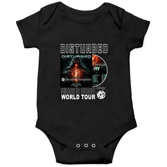 Discover Disturbed Music Onesies, Vintage Disturbed Take Back Your Life Tour 2023 Onesies
