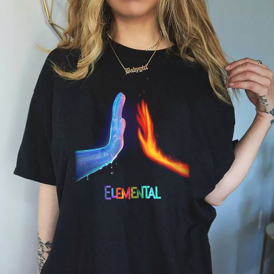 Discover Elemental 2023 Movie Unisex T-Shirt, Elemental Birthday Girl Shirt,  Fireboy & Watergirl Tee