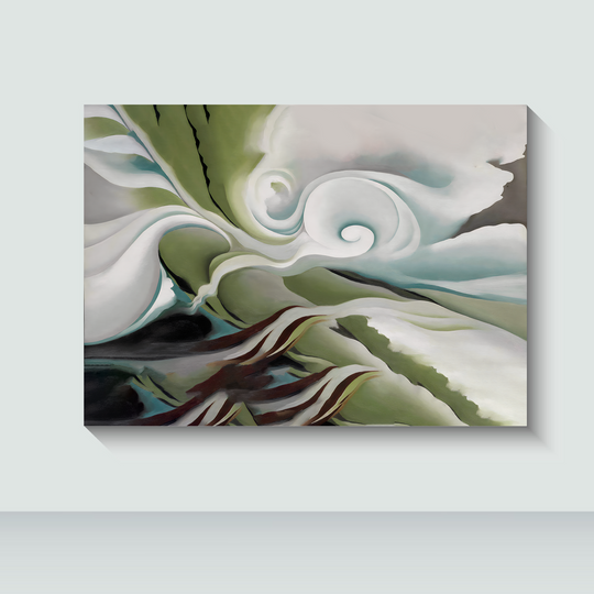 Discover Georgia O'Keeffe Nature Forms Gaspe Canvas