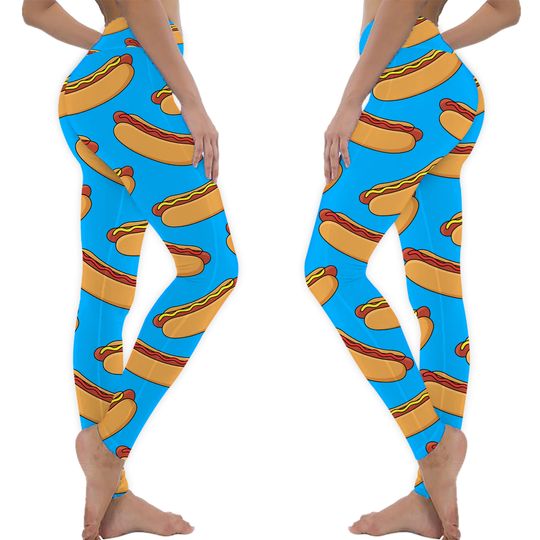 Discover Hot Dogs Leggings