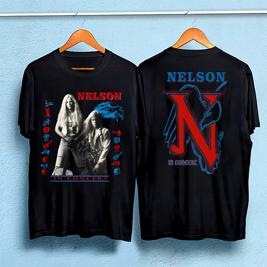 Discover 80s Vintage NELSON Band HAIR METAL T-shirt